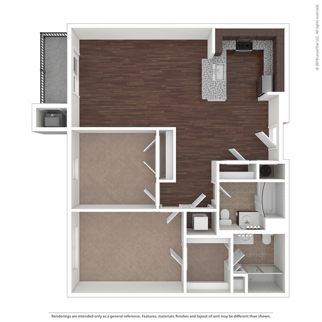 Floorplan - Snowden Creek Apartments, 62+