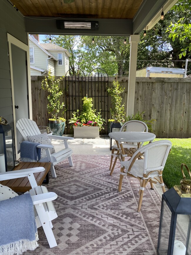 Back covered porch - 5324 N Bowdoin St