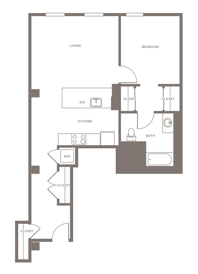 A11 - One Bedroom - Modera Lofts