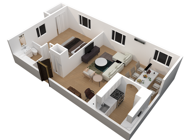 Floorplan - Thomas Wynne Apartments