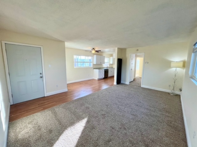 Open floor plan as seen from Living Room - 4033 Van Dyke Ave