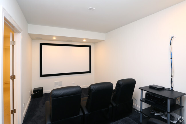 100" Theater Screen - Princeton West Townhomes