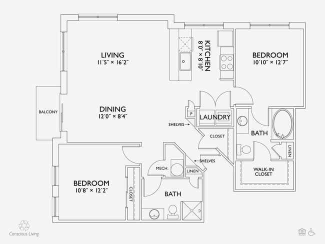 Floorplan - Penn Circle