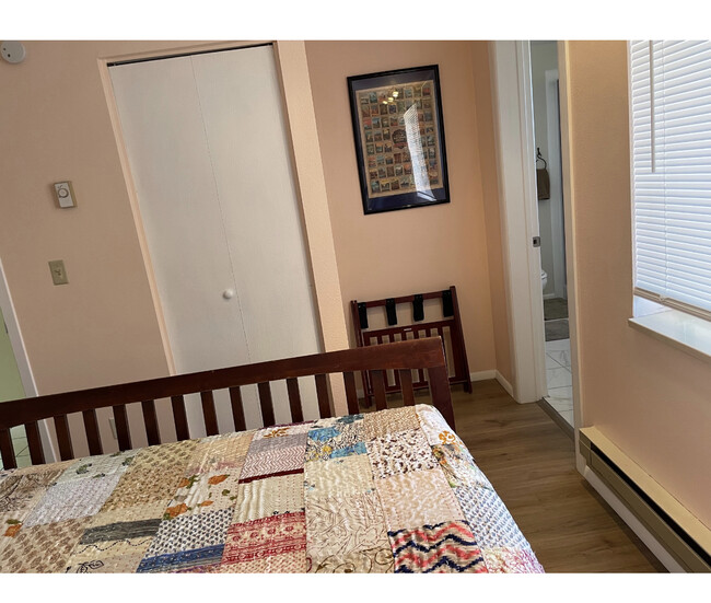 Master bedroom has an en suite bath through the door on the right. - 224 Hopi Ave