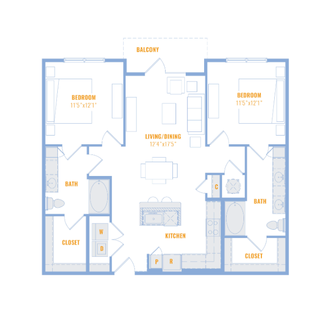 Floorplan - Standard in the Heights