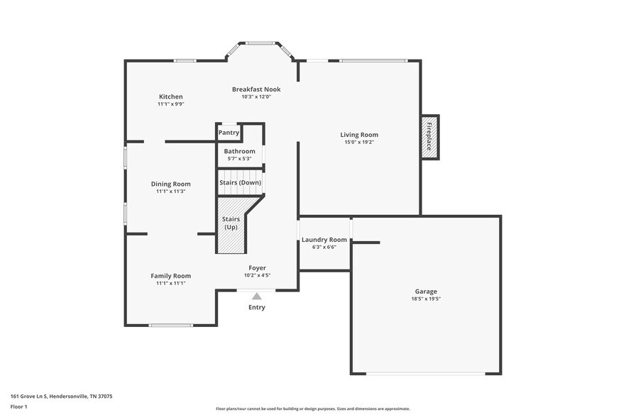 Main floor - 161 Grove Ln South