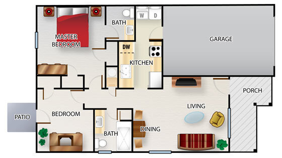 Floorplan - Pebblebrooke Villas