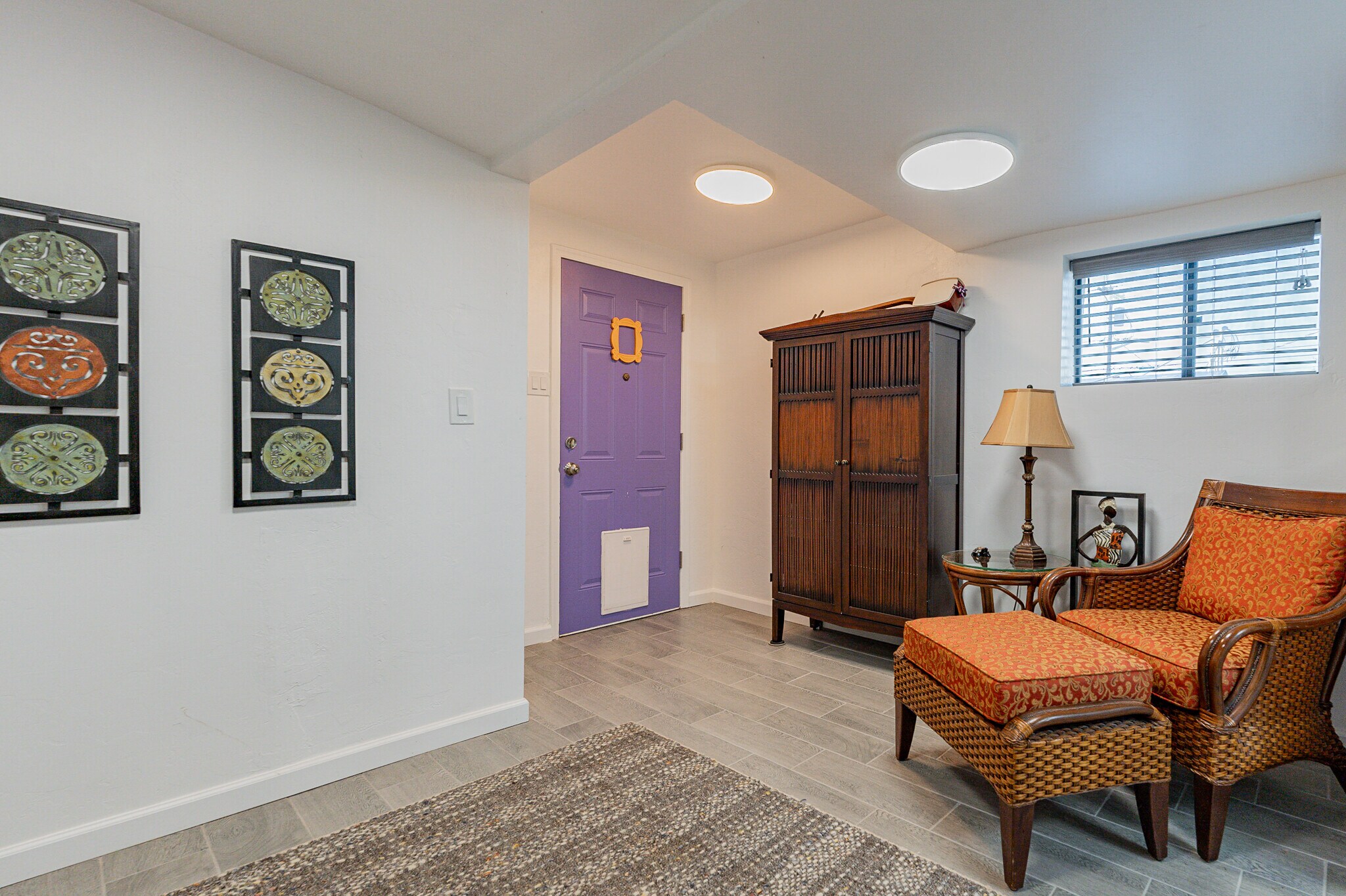 Back door sitting area - 227 E 24th St