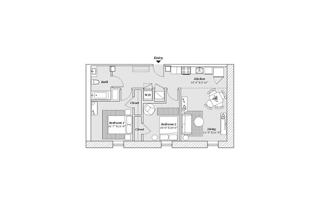 Floorplan - 99 Front Apartments