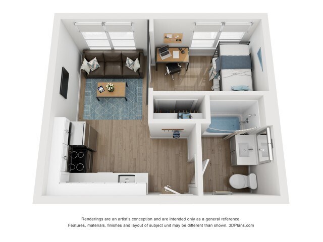 A2 University Ave - Floorplan - Sterling University Avenue