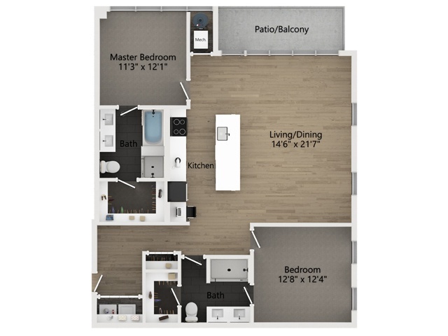 Floorplan - Forth at Navigation