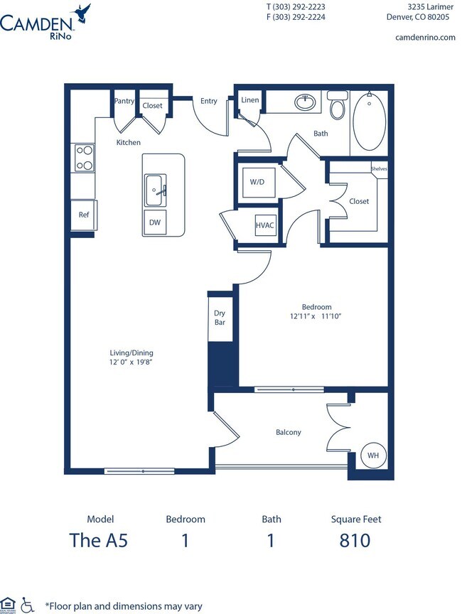 Floorplan - Camden RiNo