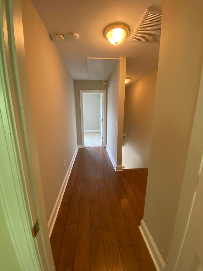 There is a nice sized hall closet upstairs. - 137 High Ridge Rd