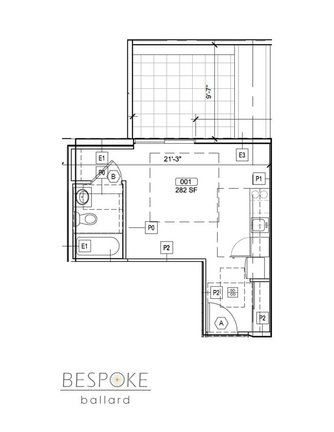 Floorplan - Bespoke Ballard Apartments