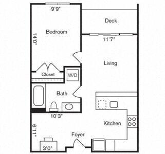 Floorplan - Two 10 by Vintage