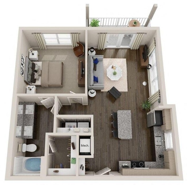 Floorplan - The Alexandria