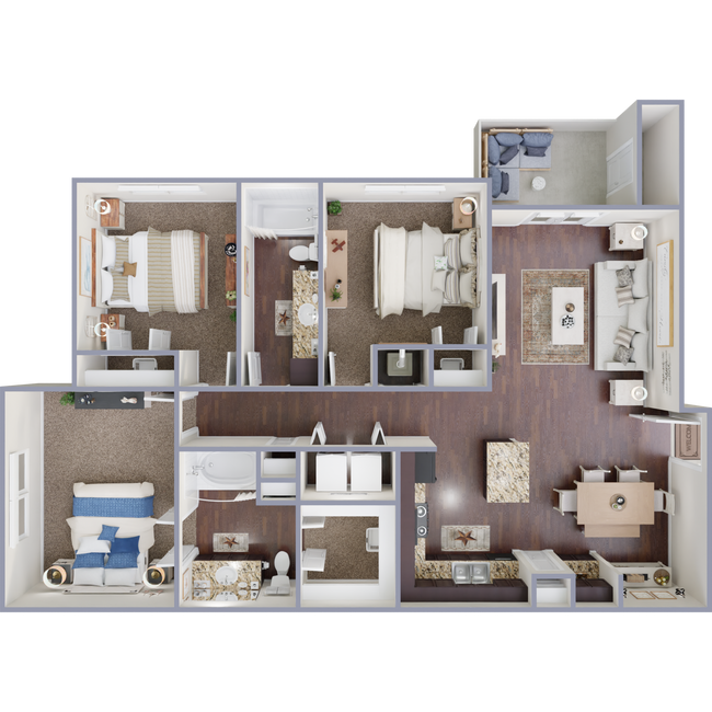 Floorplan - Blacksand Legacy at Midlothian Meadows