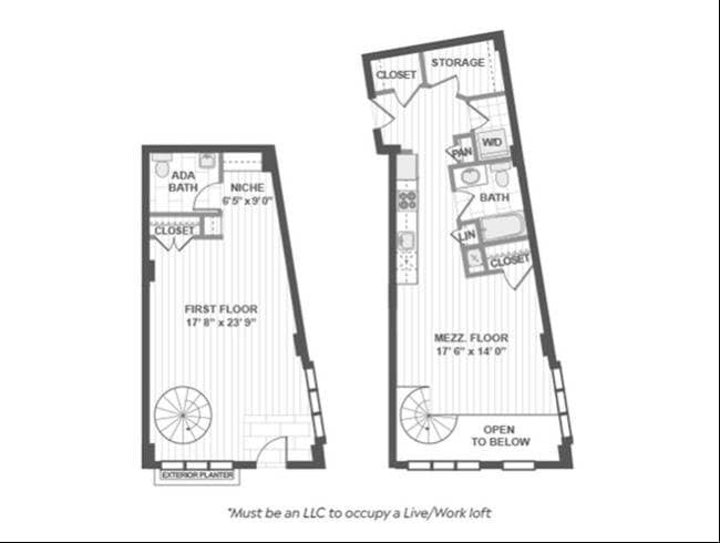 Floorplan - AMLI Evanston