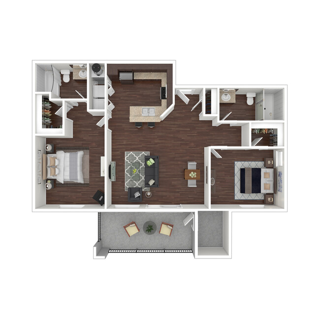 Floorplan - Cortland on the Loop