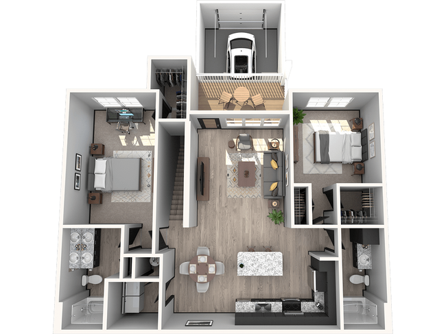 Floorplan - The Towne at Northgate