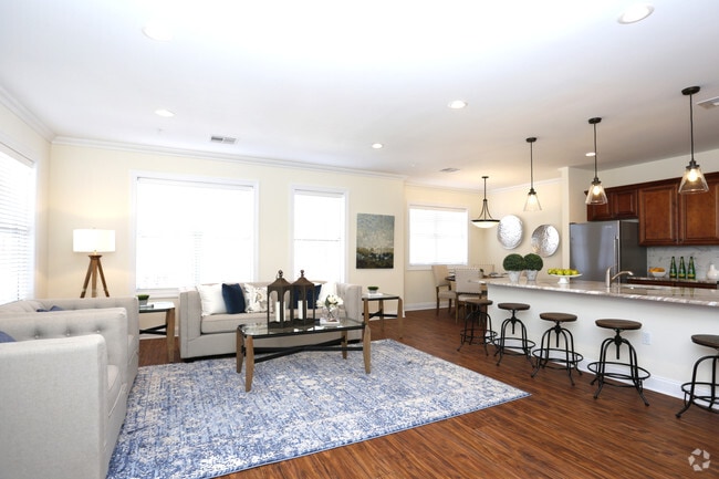 Two Bedroom - Living Room - Six North