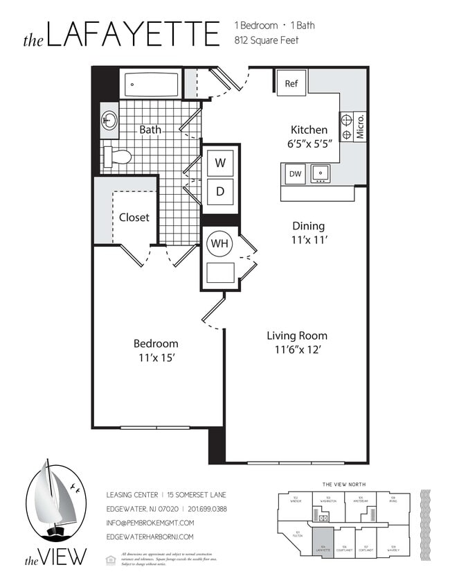 Floorplan - The View at Edgewater