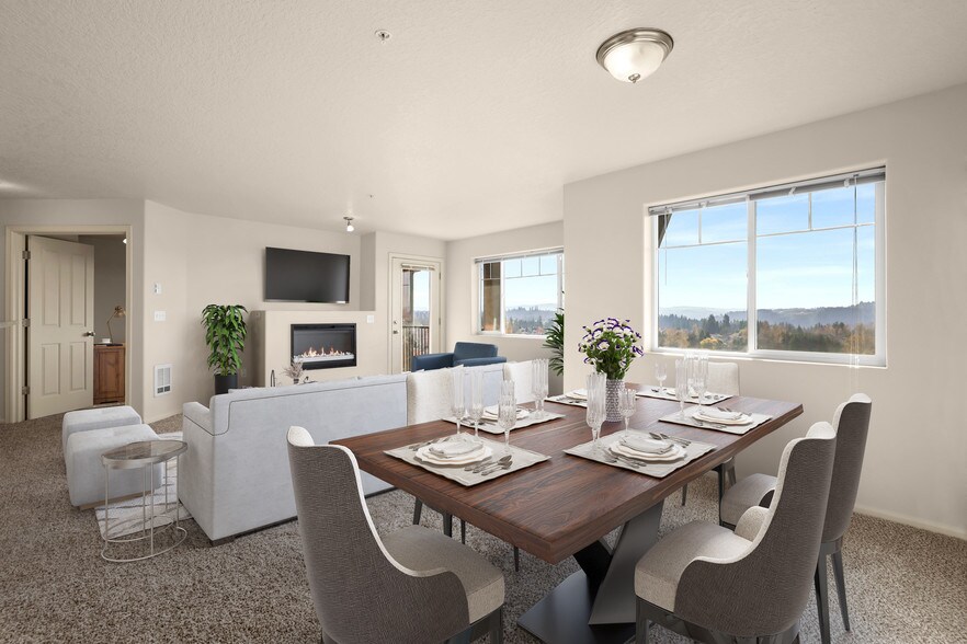 Living Area/ Dining - Sunridge Terrace