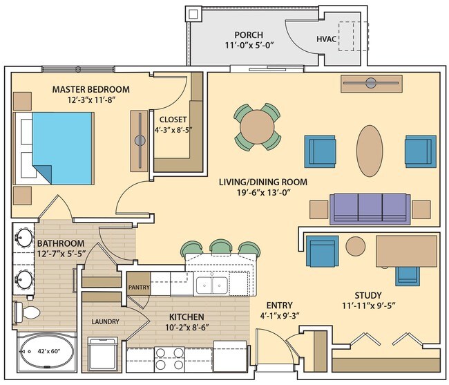 Floorplan - Skye at Arbor Lakes