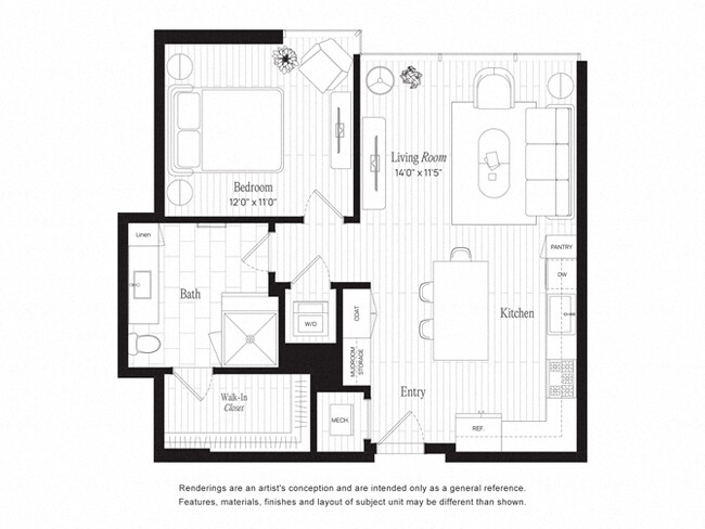 Floorplan - 700 River
