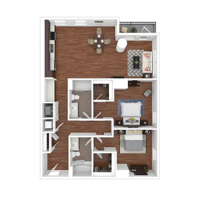 Floorplan - Cortland Rosslyn