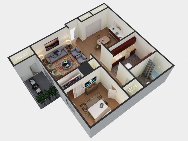 Floorplan - Westbrook Apartments