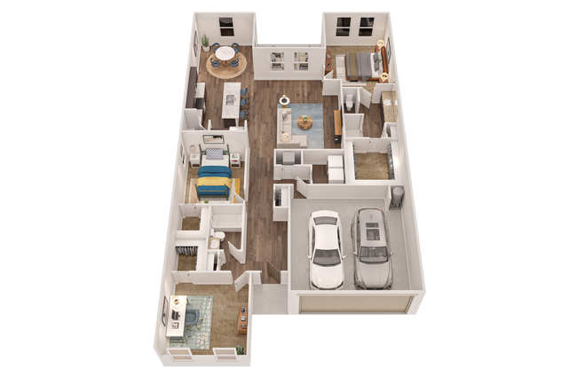 Floorplan - Hidden Creek Rental Homes*