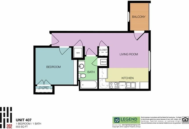 Floorplan - Terrace at the Masonry