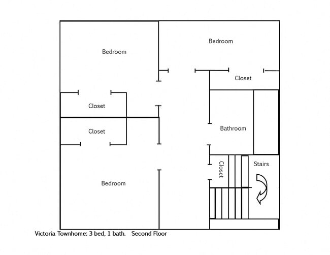 Floorplan - Victoria Townhomes