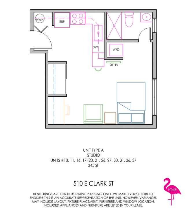 Interior Photo - 510 E Clark St