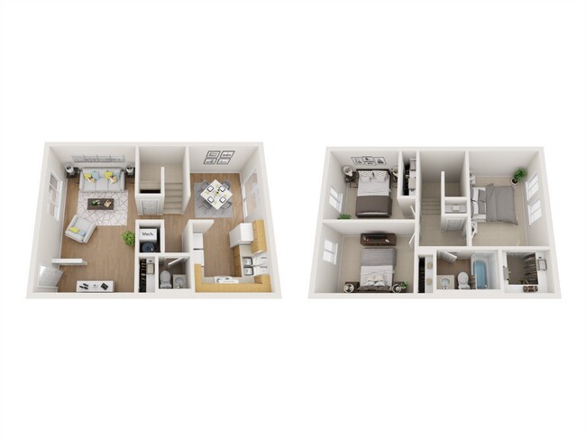 Floorplan - Naveen Pine Townhomes