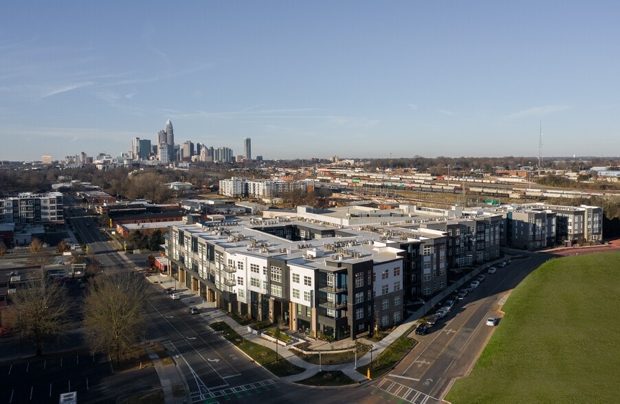 Panoramic Community View of NoDa Flats and Surrounding Neighborhood - NoDa Flats