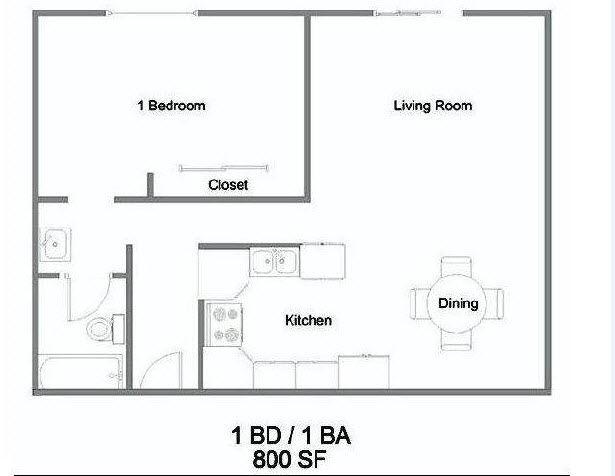 Floorplan - The Marquee Apartments