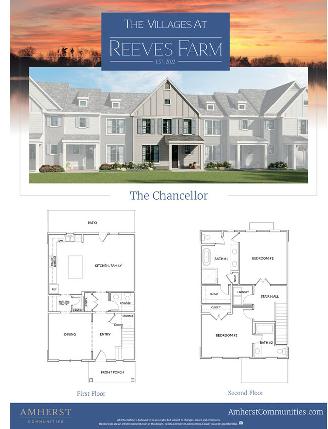 Floorplan - Villages at Reeves Farm