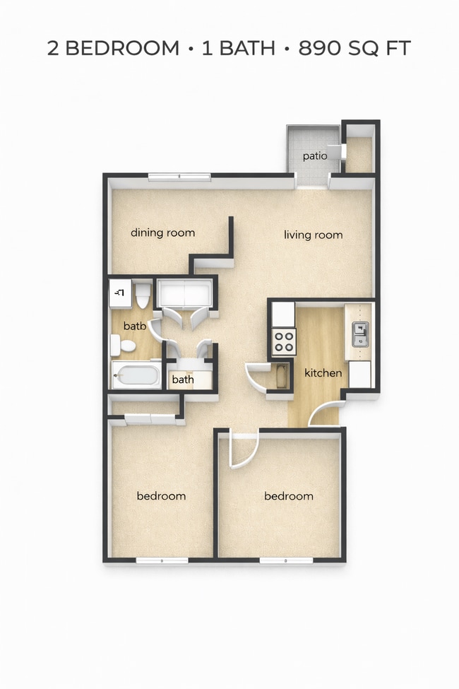 Floorplan - Sierra Springs Apartments