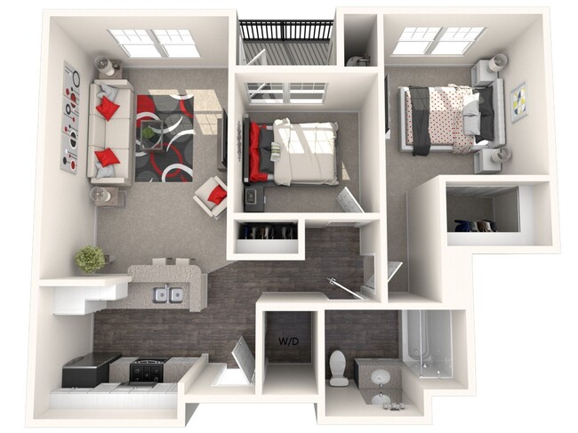 Floorplan - 55+ FountainGlen Pasadena