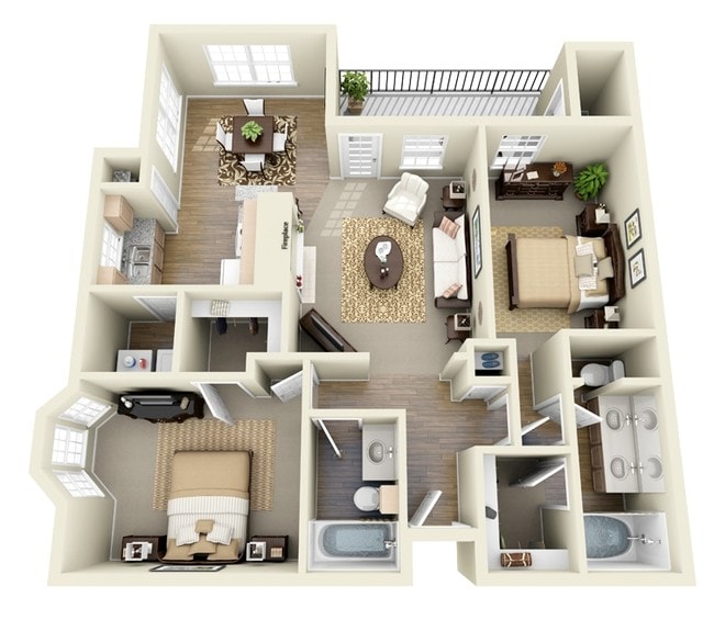 B3 - Bentley Place Apartments