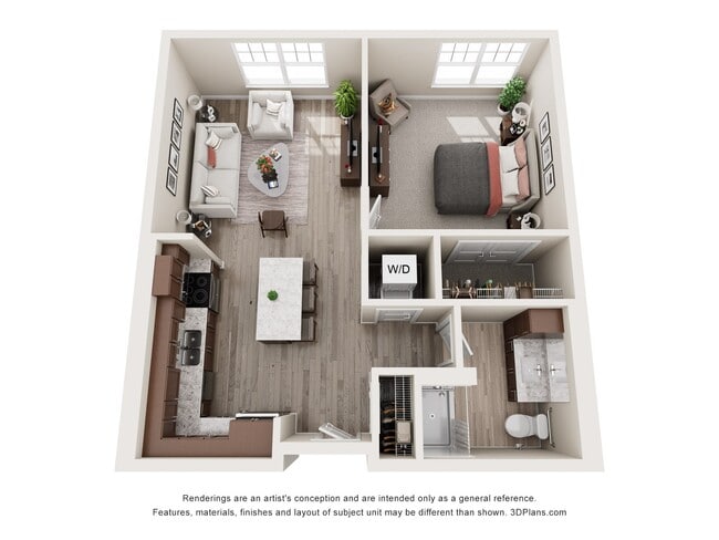 Floorplan - The Winslow 62+ Apartments