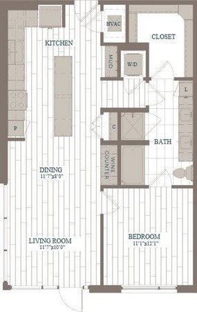Floorplan - The Hudson Alton Collection