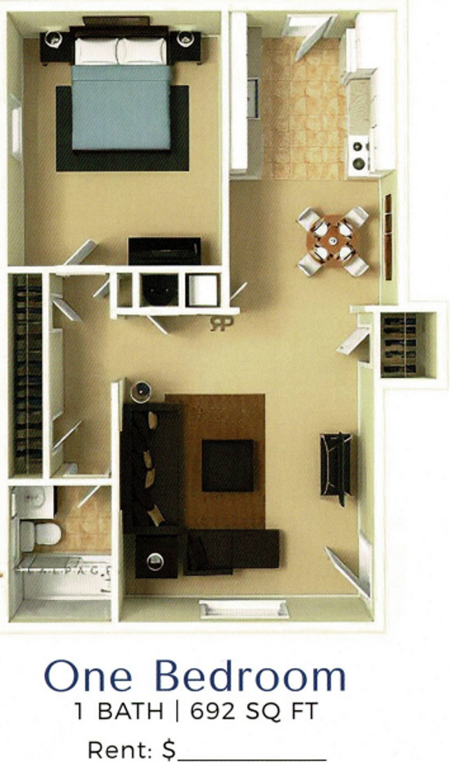 Floorplan - Cascade Oaks Apartments