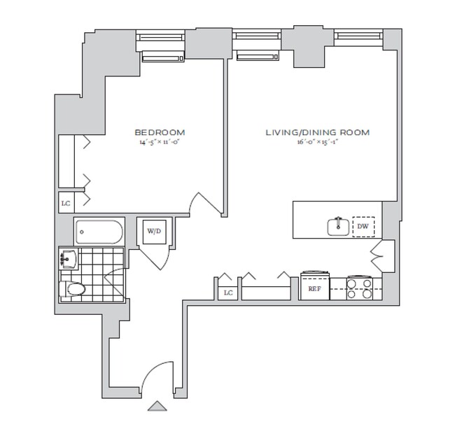 Floorplan - 70 Pine Apartments