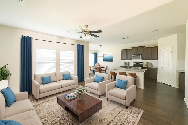 Primary Photo - Beautiful 3-Bedroom Modern Home with Cover...