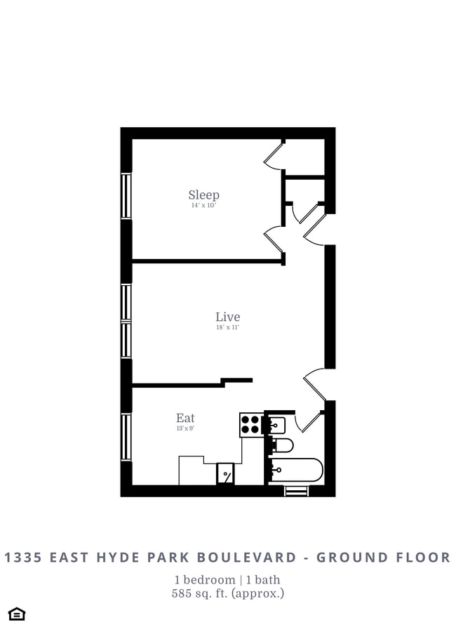Floorplan - The Trilogy at Hyde Park