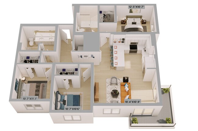 Floorplan - The Spruce