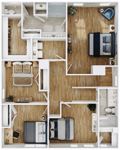 Floorplan - Affinity at Wendell